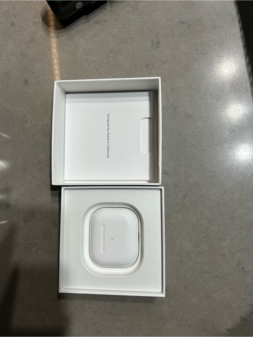 Apple White AirPods Pro Charging Case with Box Insert